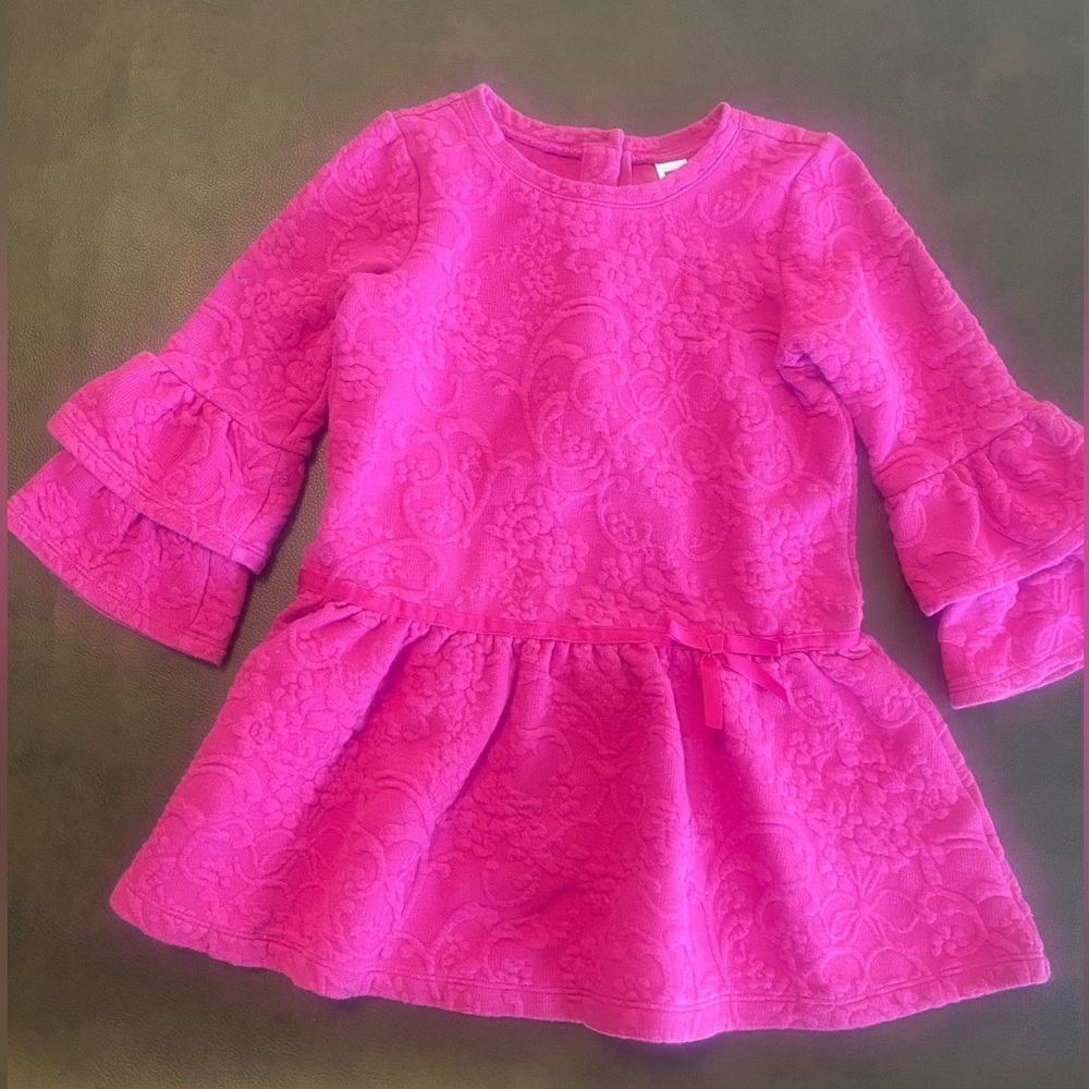 Janie and Jack Hot Pink Dress for kids